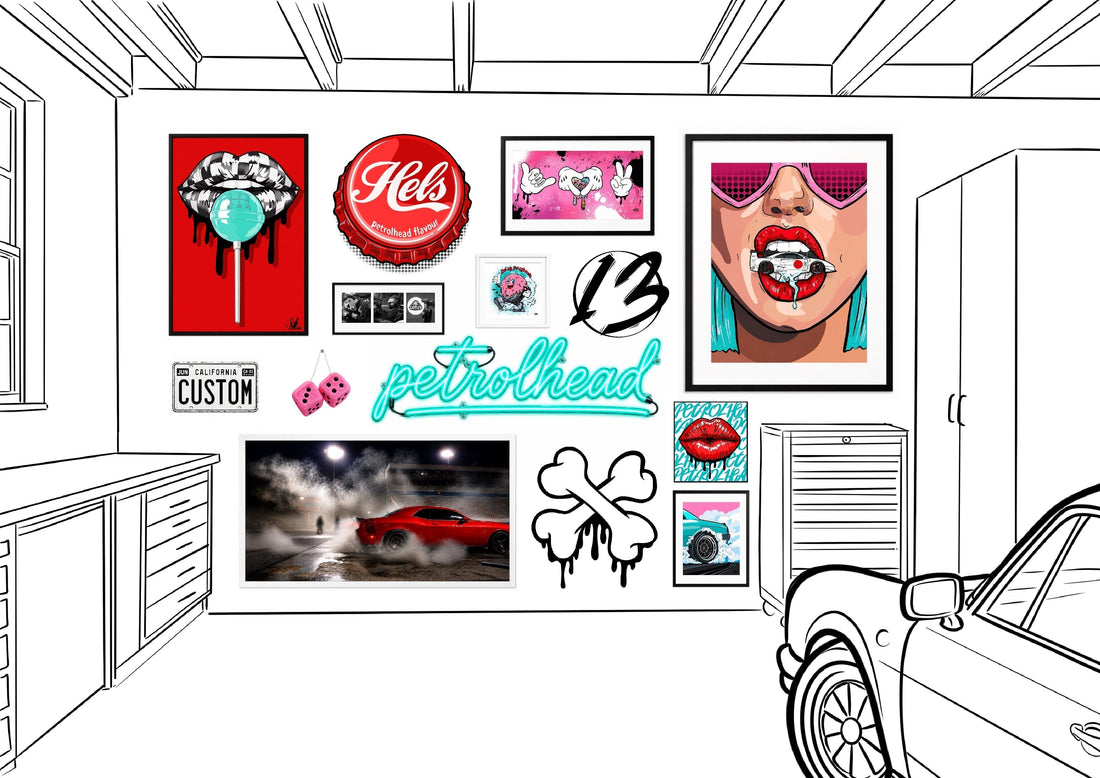 Garage Wall Art: How to Make Your Space as Individual as Your Car