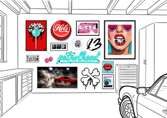 Garage Wall Art: How to Make Your Space as Individual as Your Car